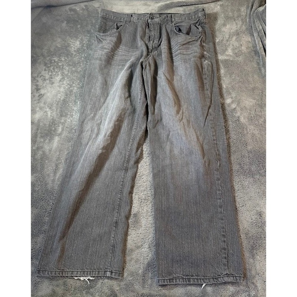Sean John Mens Relaxed Fit Faded Black Jeans 40x34 Streetwear Y2K Denim